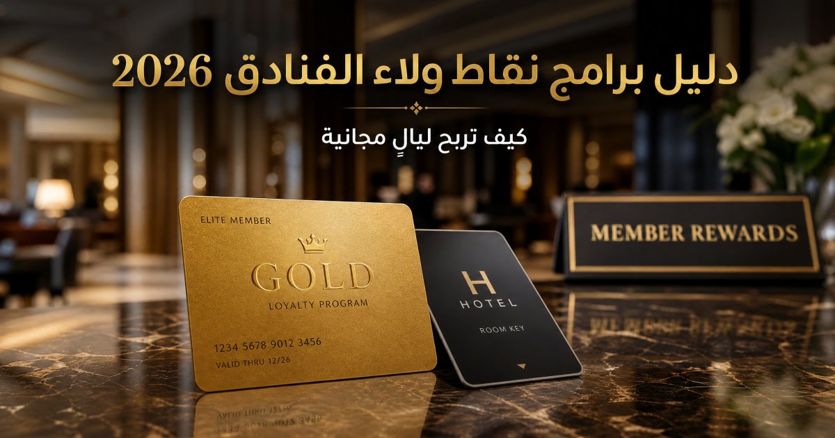 برامج ولاء الفنادق 2026: دليل الليالي المجانية والترقيات