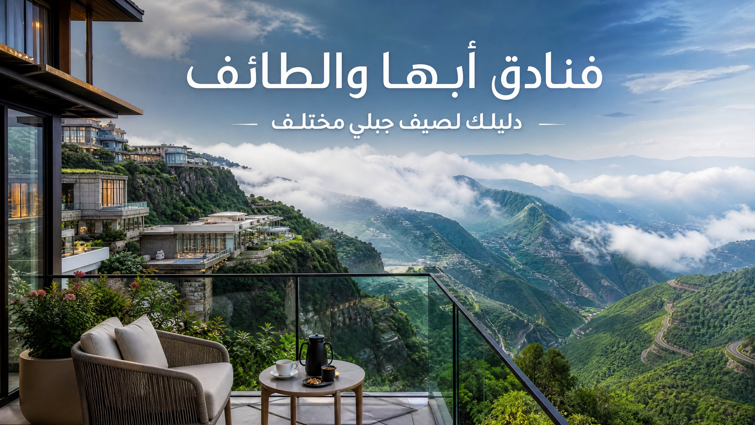مناظر جبلية خضراء في أبها والطائف لإقامة صيفية باردة بعيداً عن حرارة المدن